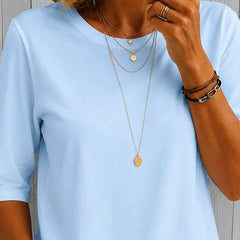 Maeve tee in Blue