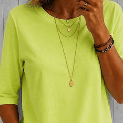 Maeve tee in Green