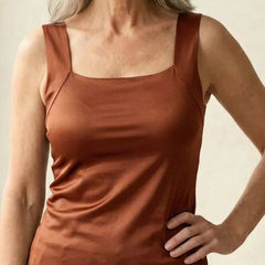 Roxy tank top in Rust