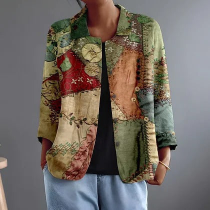 Ryanna | Creative Patchwork Jacket
