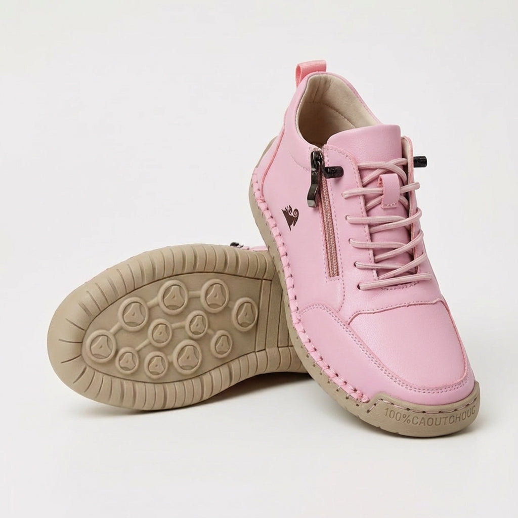 Nova – Comfortable Orthopaedic Trainers with Zip Closure