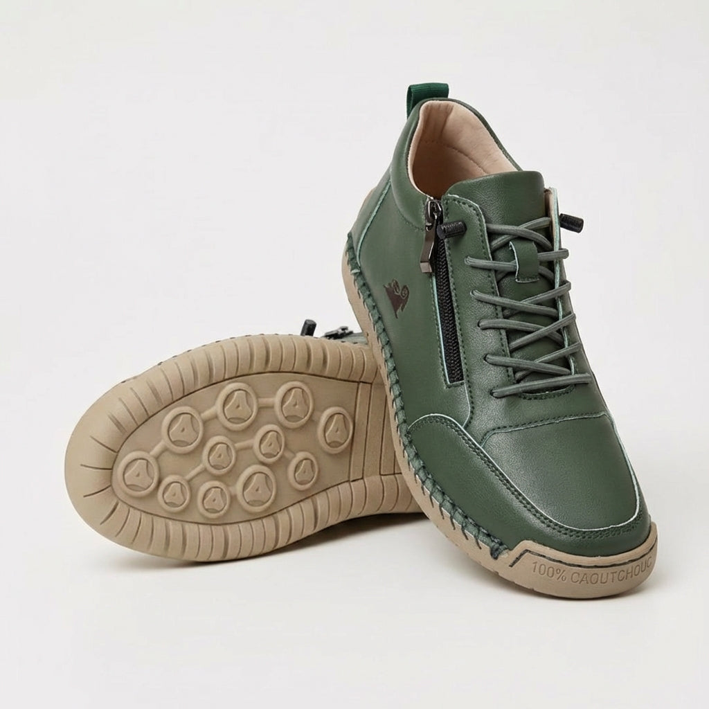 Nova – Comfortable Orthopaedic Trainers with Zip Closure
