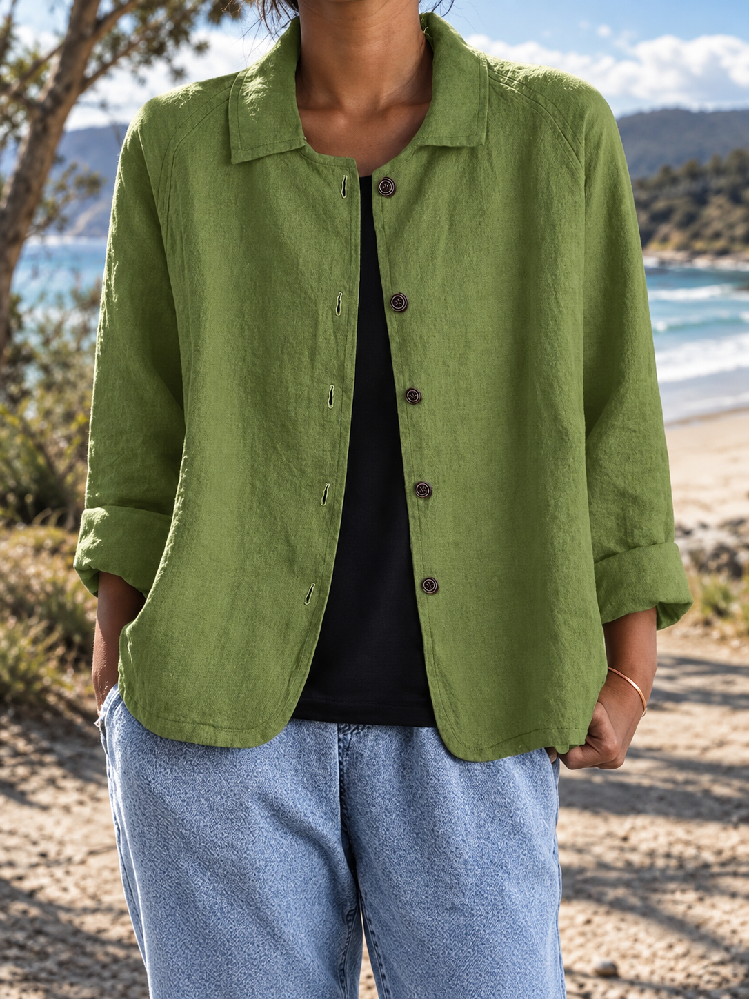 Marybeth | Casual Collared Shirt