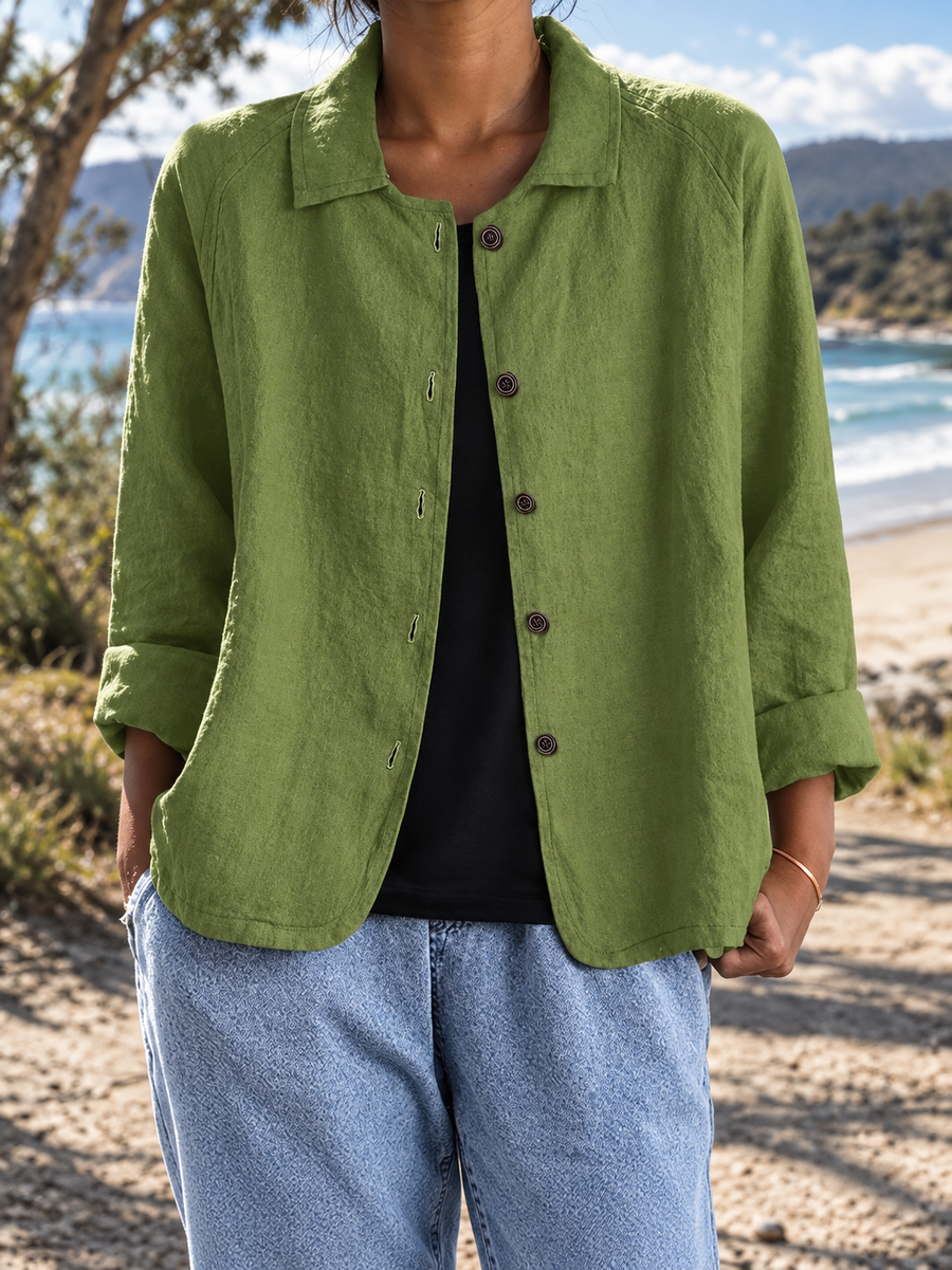 Marybeth | Casual Collared Shirt