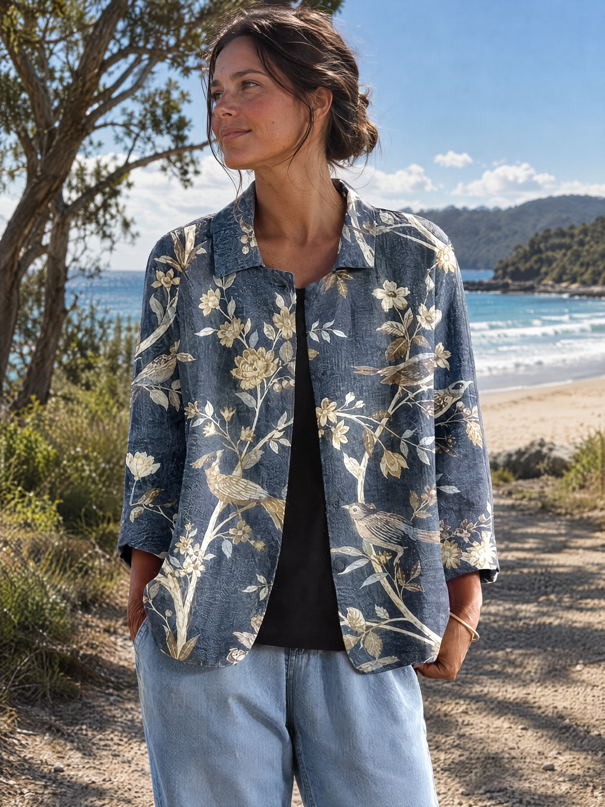 Kylee | Floral Patterned Jacket