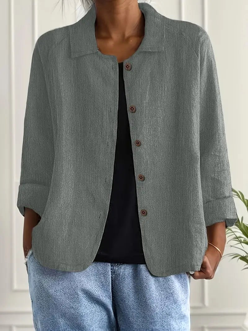 Mariann | Casual Collared Jacket