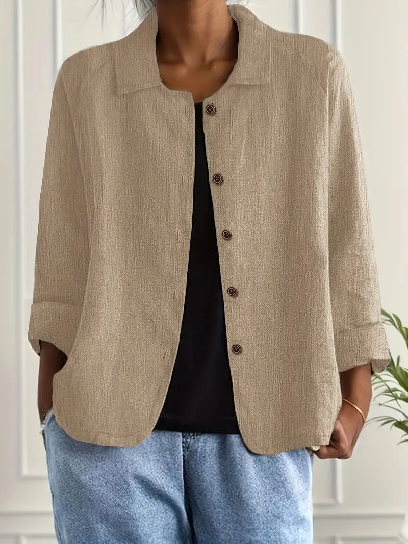 Hailey | Easygoing Button-Up Jacket